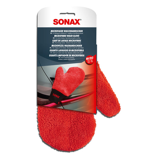 قفاز الغسيل من الألياف الدقيقة من SONAX